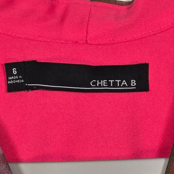 Chetta B Maxi Halter Neck Zipper Dress. Size 6 - Picture 4 of 14